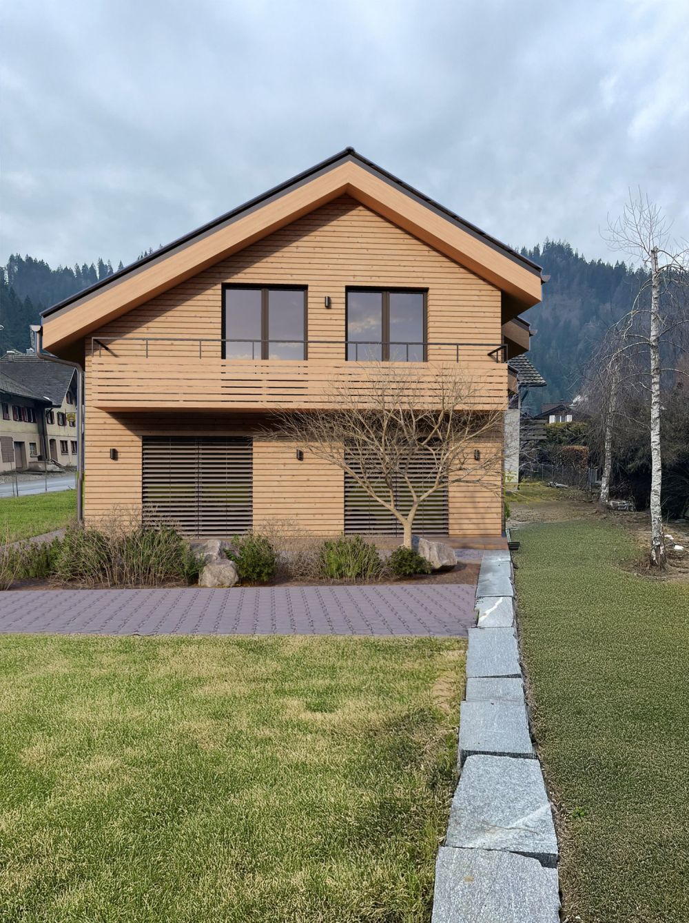 Modernes Einfamilienhaus mit Minergie-Standard in Wiggen - Bild 4