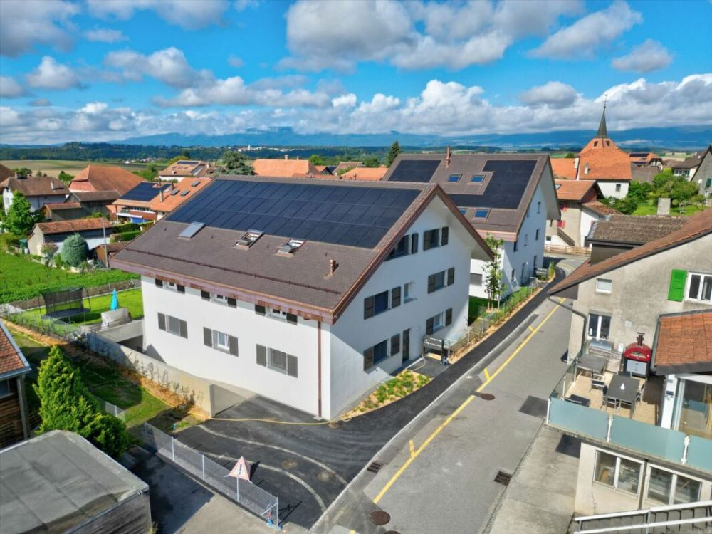 Appartement de 4.5 pièces neuf - Centre du village - parking souterrain