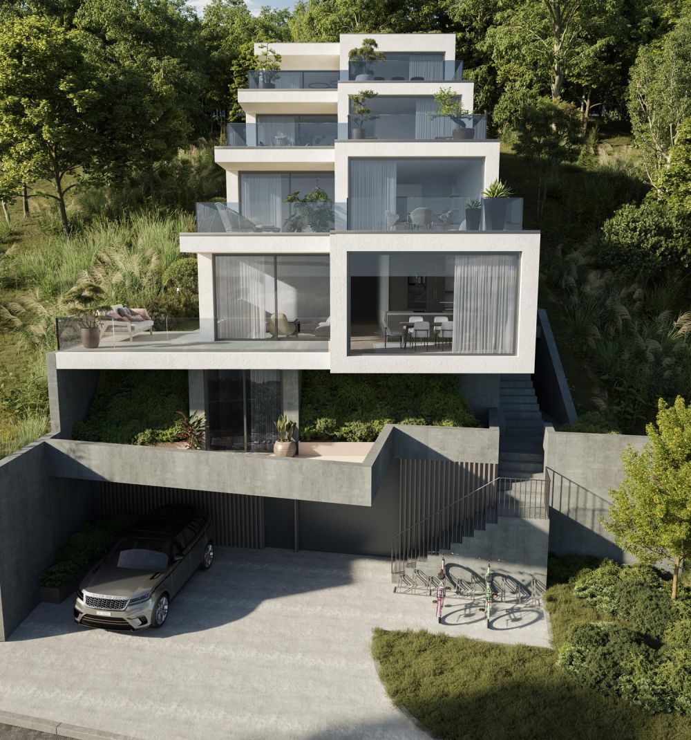 NEUBAU - 4.5 Zi-Terrassenwohnung Nr. 3 mit Fernsicht -  Bild 12