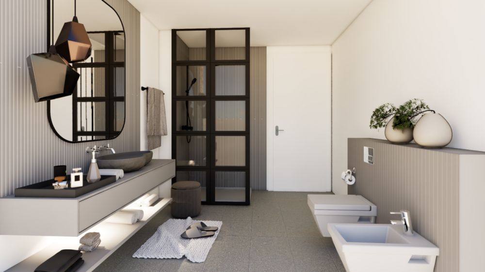 Zwei neue und moderne Häuser mit Garten -  Bild 9