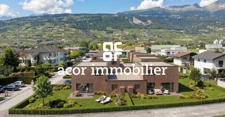Villas mitoyennes sur plan – « Les Zittes », Chalais! - Maison 5.5 pièces - image - 1