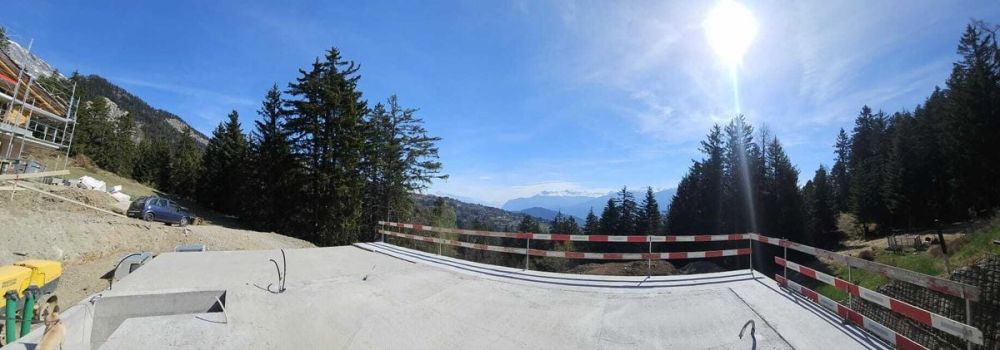 Authentique chaletOpportunité à ne pas manquer ! - Chalet en cours de construction