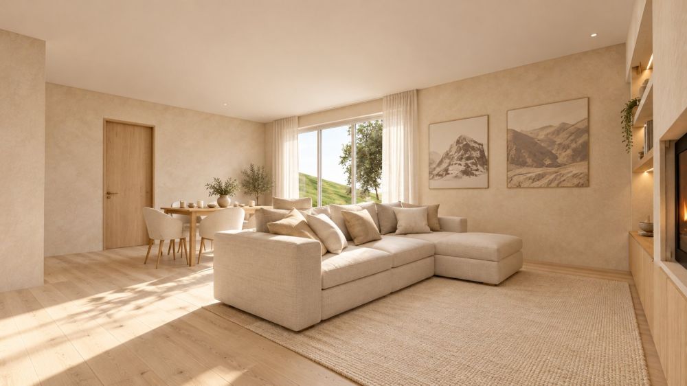 Nuova casa 4.5 locali con giardino, terrazza solarium e box doppio -  Bild 4