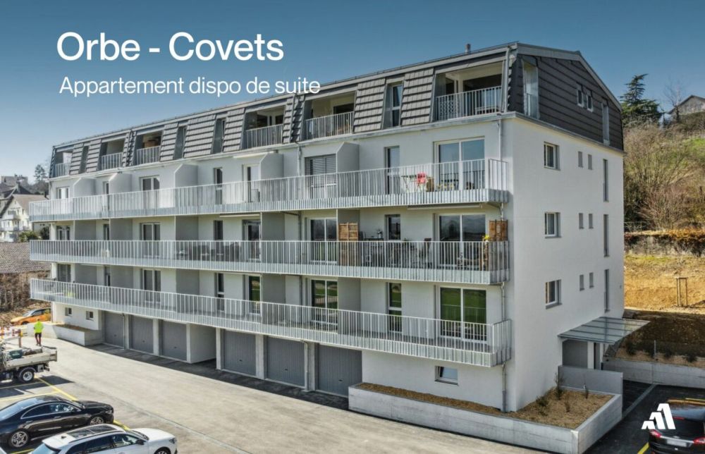 Orbe -  disponibles immédiatement et neuf - 4,5 pièces - Bild 1