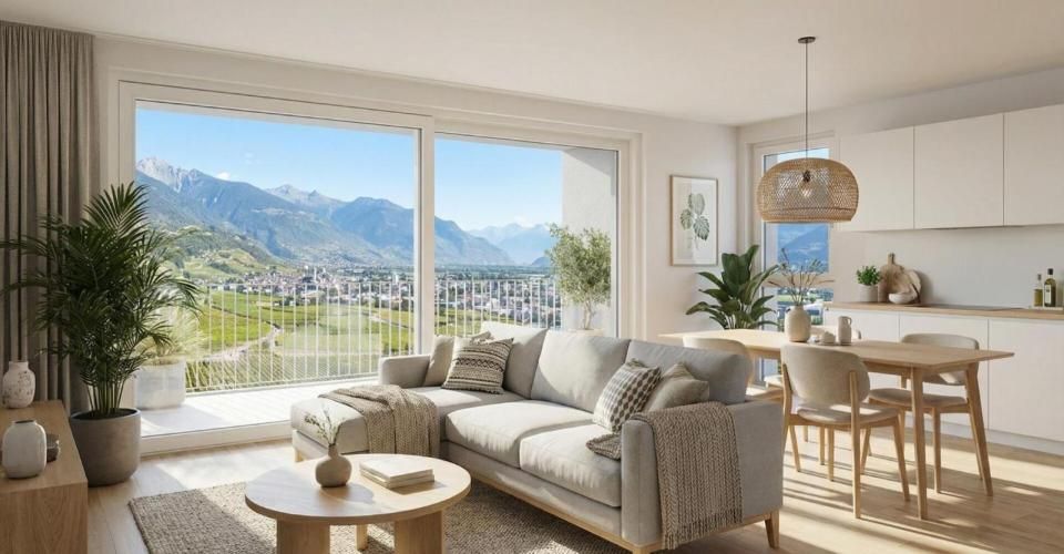 Élégance alpine à Martigny - Entre Monts et Modernité - Appartement 3.5 pièces - image - 2