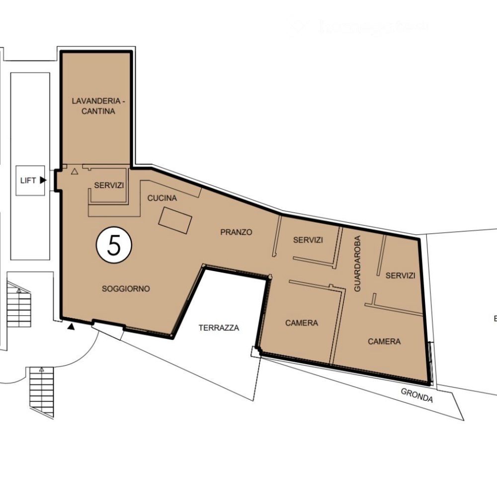 Mehr als eine 3,5-Zimmer-Wohnung in Monti Trinita -  Bild 3