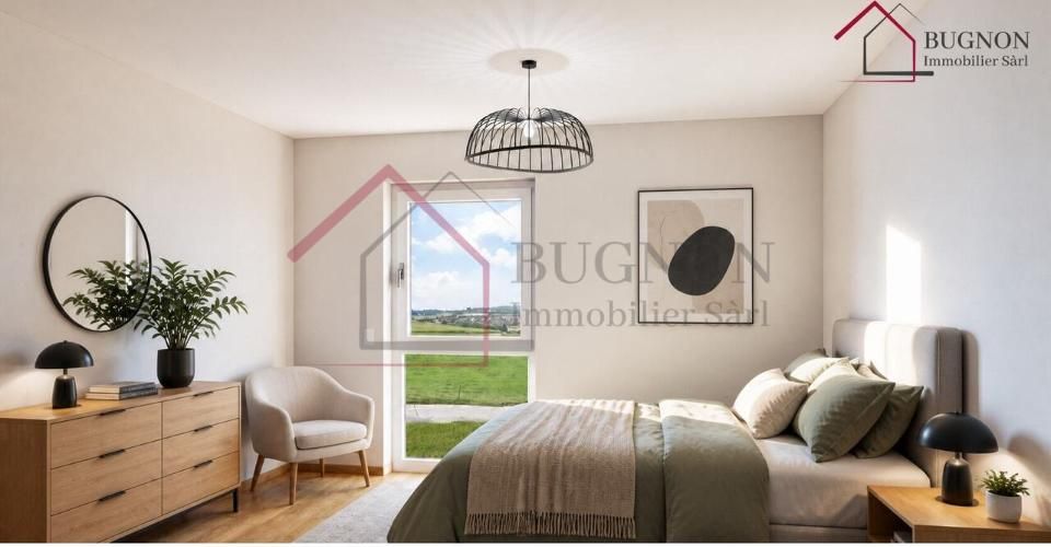 LES VILLAS DU GRAND PRÉ Villa mitoyenne de 4.5 pièces – Lot C1 - Maison contiguë 4.5 pièces - image - 5