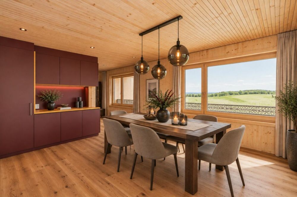 DER Logenplatz über dem Bodensee - 3.5-Zimmer-Erdgeschosswohnung in Vollholzbauweise mit traumhaftem Weitblick -  Bild 6