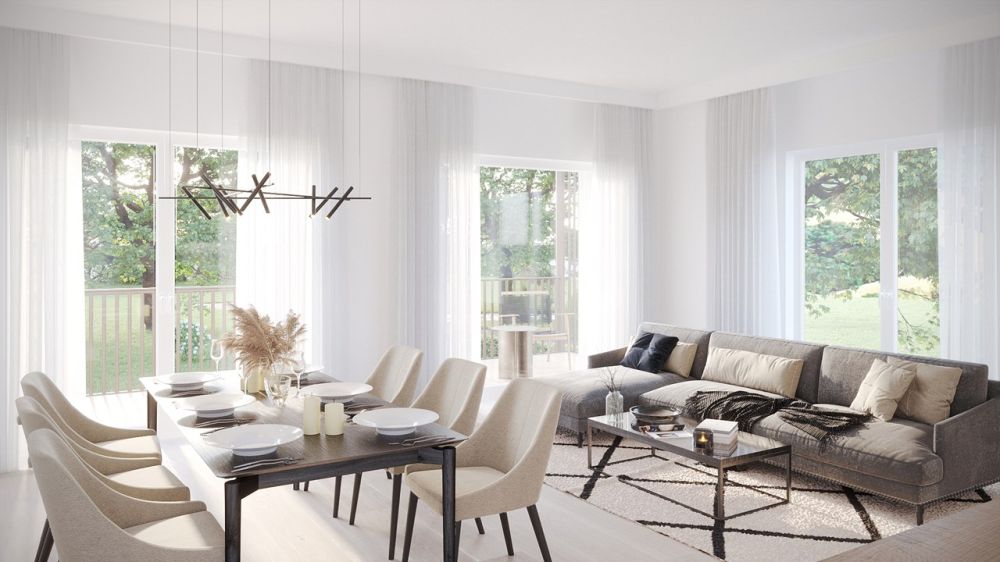 La Bergerie - Lot 12 - Appartement neuf de 3.5 pièces avec balcon - Bild 1