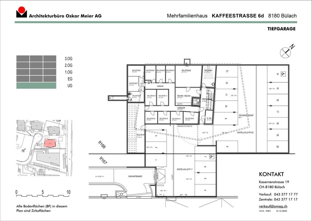 Gut ausgerichtete 3.5-Zimmer-Wohnung im 2.OG - Tiefgarage