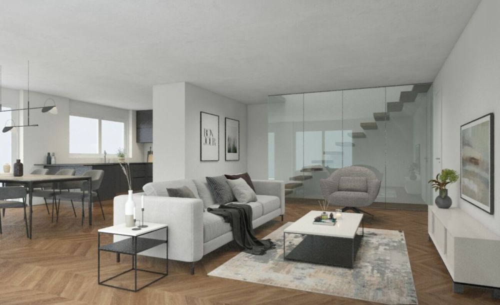Traumhaftes Neubau-Einfamilienhaus  an schöner Lage - Wohnen - Küche