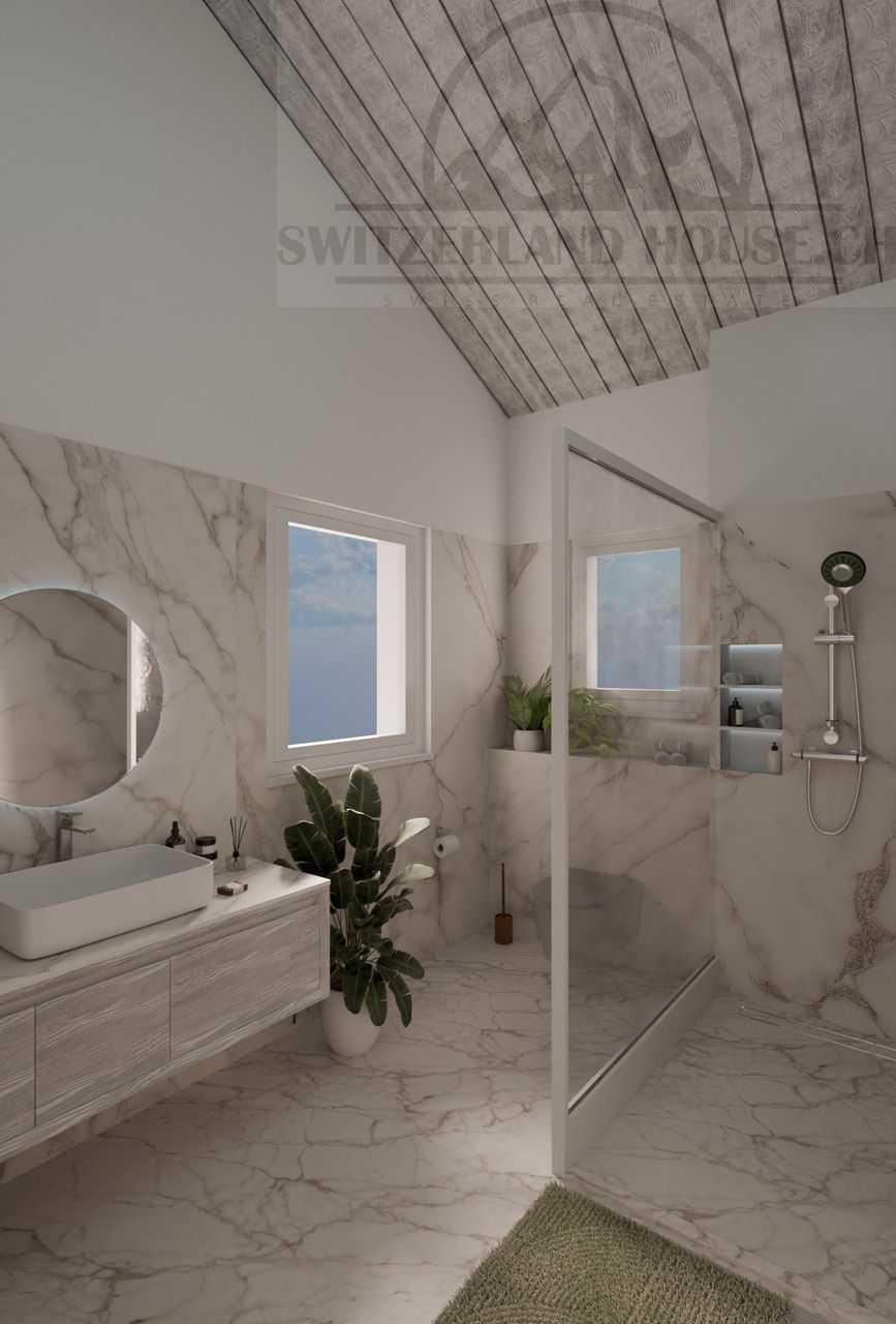 Magnifique Villa mit 5,5 Zimmern und großem Garten in Lovens -  Bild 12