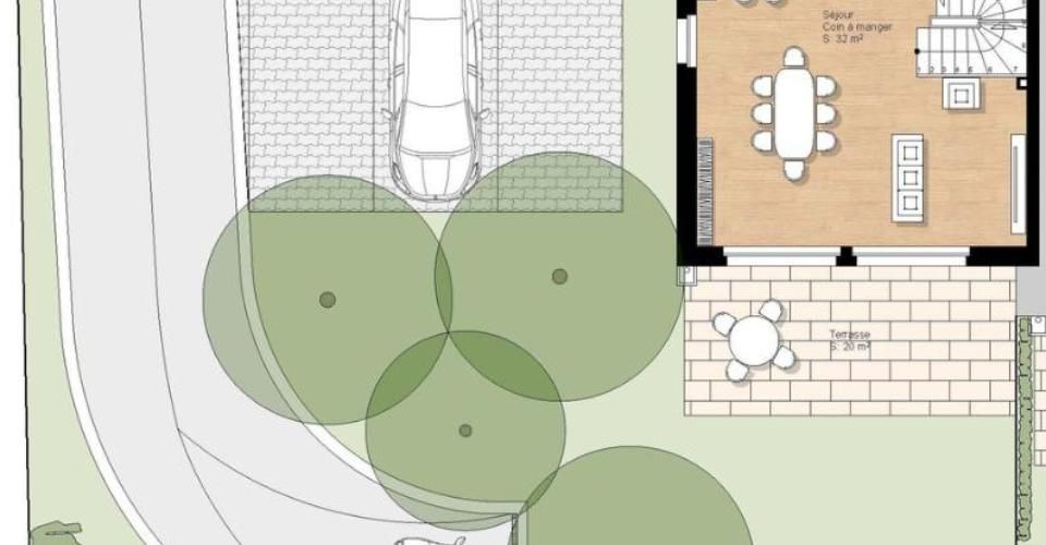 Founex Village - situation calme - Villa 1 sur plans avec 4 chambres - Maison 5.5 pièces - image - 9