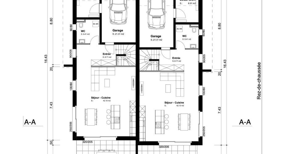 Villa jumelée à Collombey - Maison contiguë 5.5 pièces - image - 6