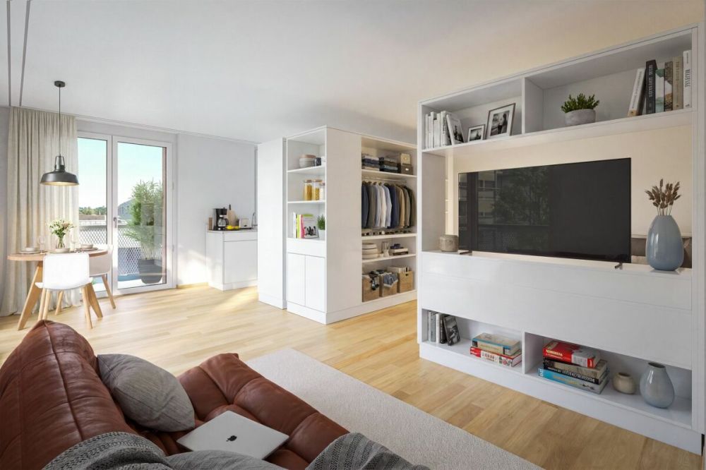 1.5-Zimmer-Neubauwohnung ab 2027 im TIGLIO in Buchs! -  Bild 2