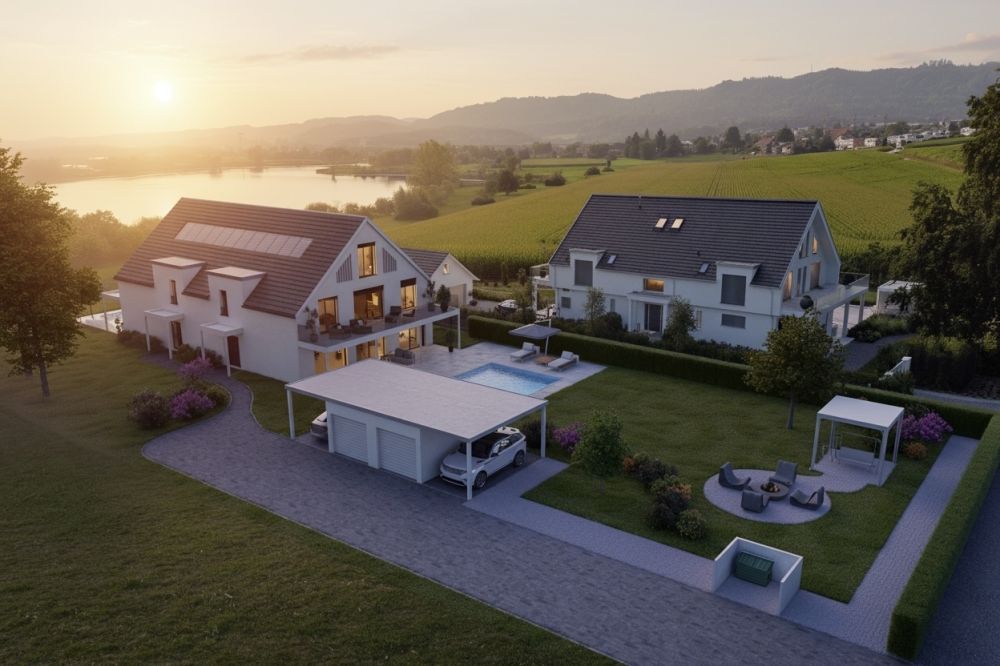 Neubauprojekt "EDEN" Doppelhaushälfte "Lac" - Bild 8