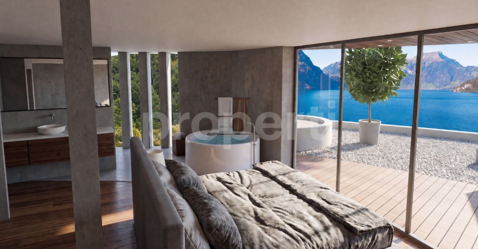 Laurus · Villa, Seesicht, Pool, Attika · Neubau in Weggis - Villa 10 pièces - image - 9
