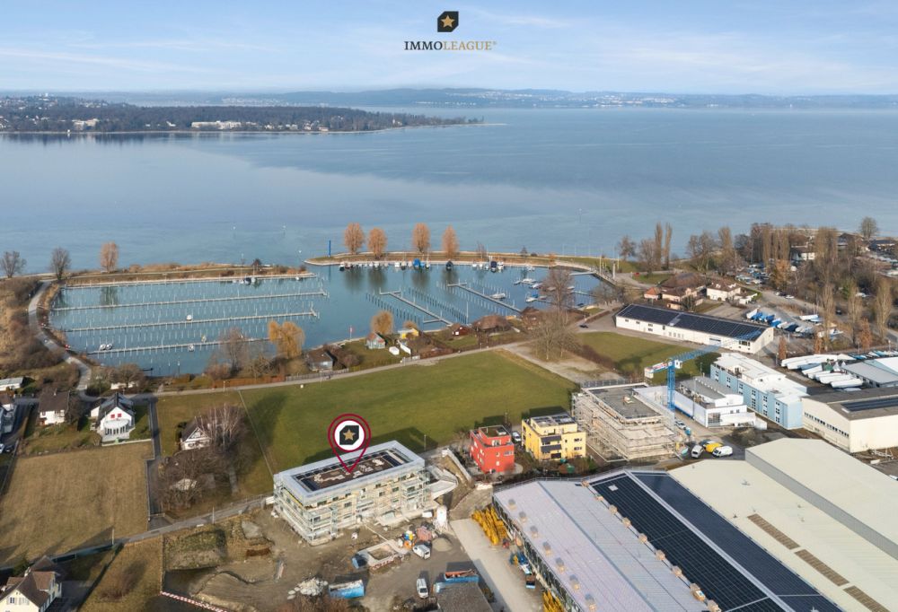 Elegantes Wohnen direkt am Hafen. Neubau Erstbezug. - Ankommen, durchatmen, geniessen. Am Yachthafen.