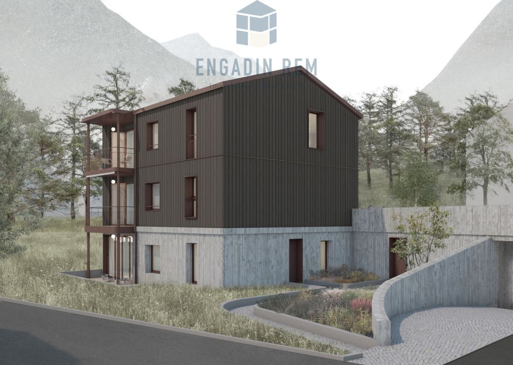 3.5-Zimmer-Zweitwohnung mit Blick ins Val Roseg -  Bild 2