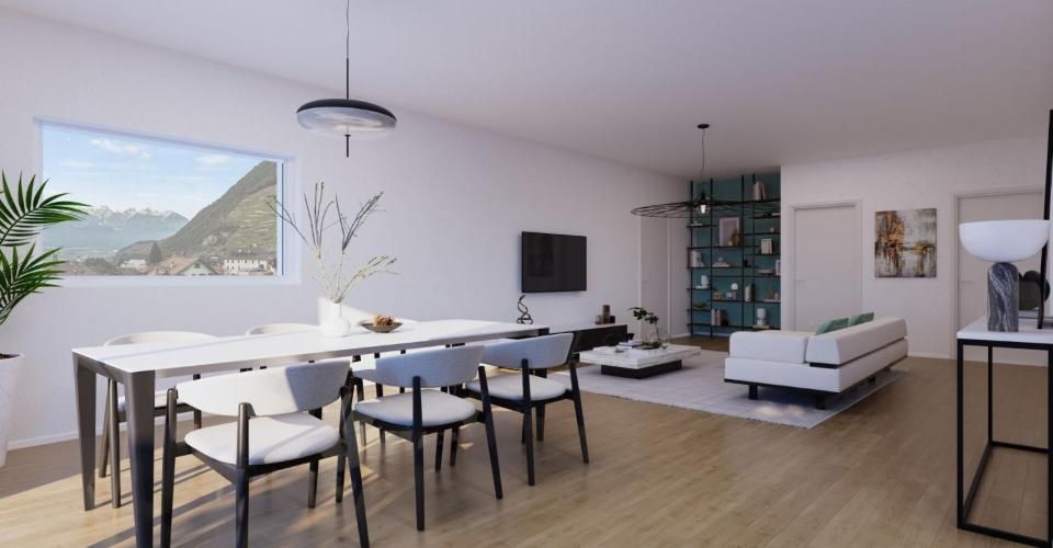Plus que 4 appartements ! Nouveau logements au coeur d'Ollon - Appartement 3.5 pièces - image - 5