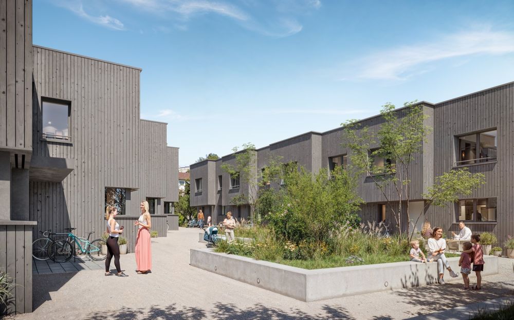 Zuhause zwischen Stadt & Natur - 10 neue Reihenhäuser vor den Toren Berns -  Bild 1