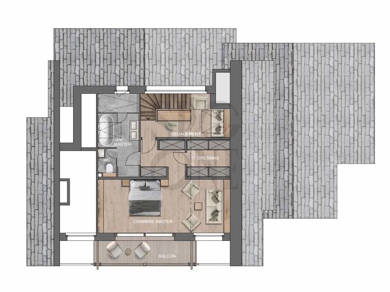 Duplex en attique d'une nouvelle résidence exclusive -  Bild 7