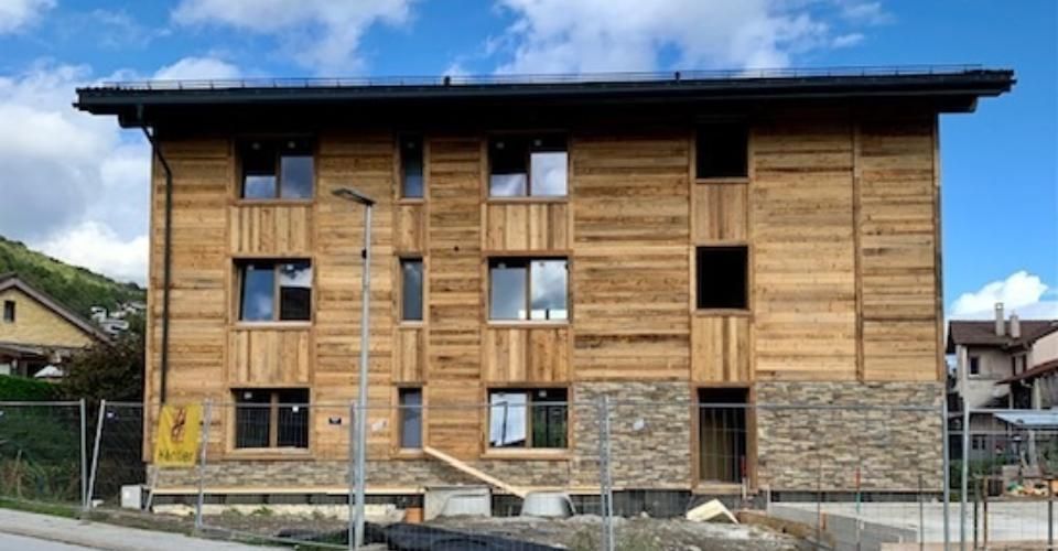 Magnifique attique 4.5 pcs en construction - Attique 4.5 pièces - image - 2