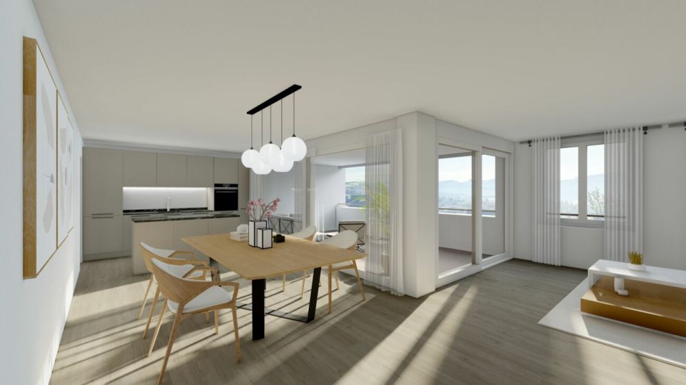 Neubau 4.5 Zimmer-Wohnung im 1. OG mit Tiefgarage -  Bild 12