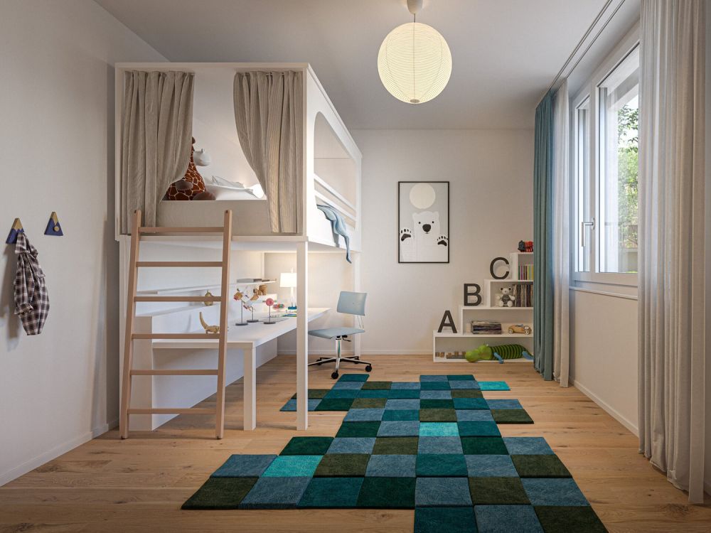 Ihr modernes Zuhause  idealer Raum zum Leben und Arbeiten - Kinderzimmer