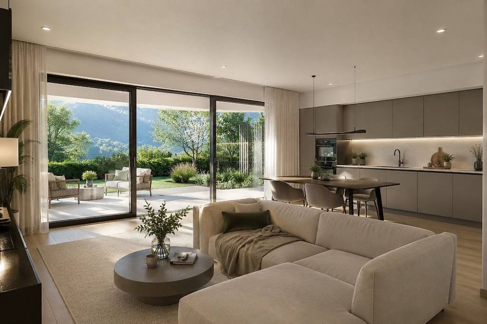 NUOVO 2.5 CON GIARDINO E PISCINA NEL CUORE DEL MALCANTONE -  Bild 1