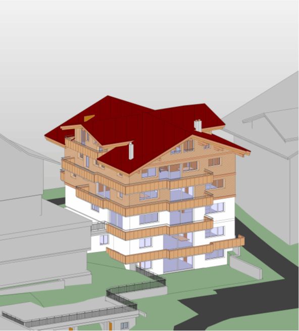 Moderne 4.5-Zimmer-Neubau-Wohnung in Adelboden mit Balkon und Bergblick -  Bild 1