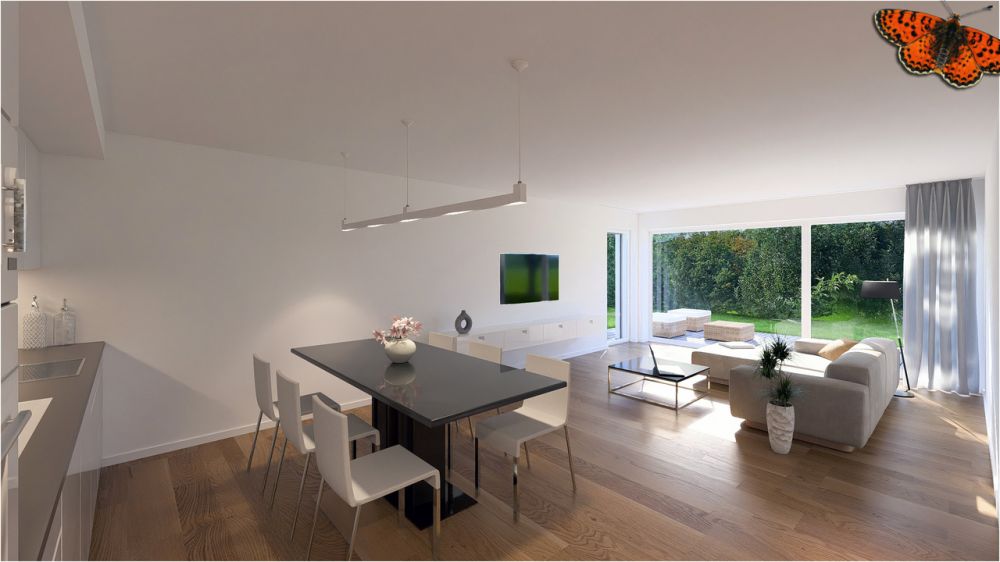 Prächtiges 3.5-Zimmer-Apartment in Villars-sur-Glâne in neuer Promotion -  Bild 1