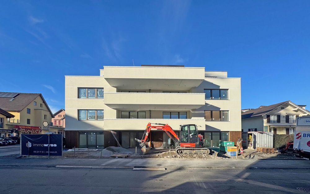 ImmoWyss -  2,5-Zimmerwohnung an zentraler Lage in Steffisburg b. Thun - Baufortschritt