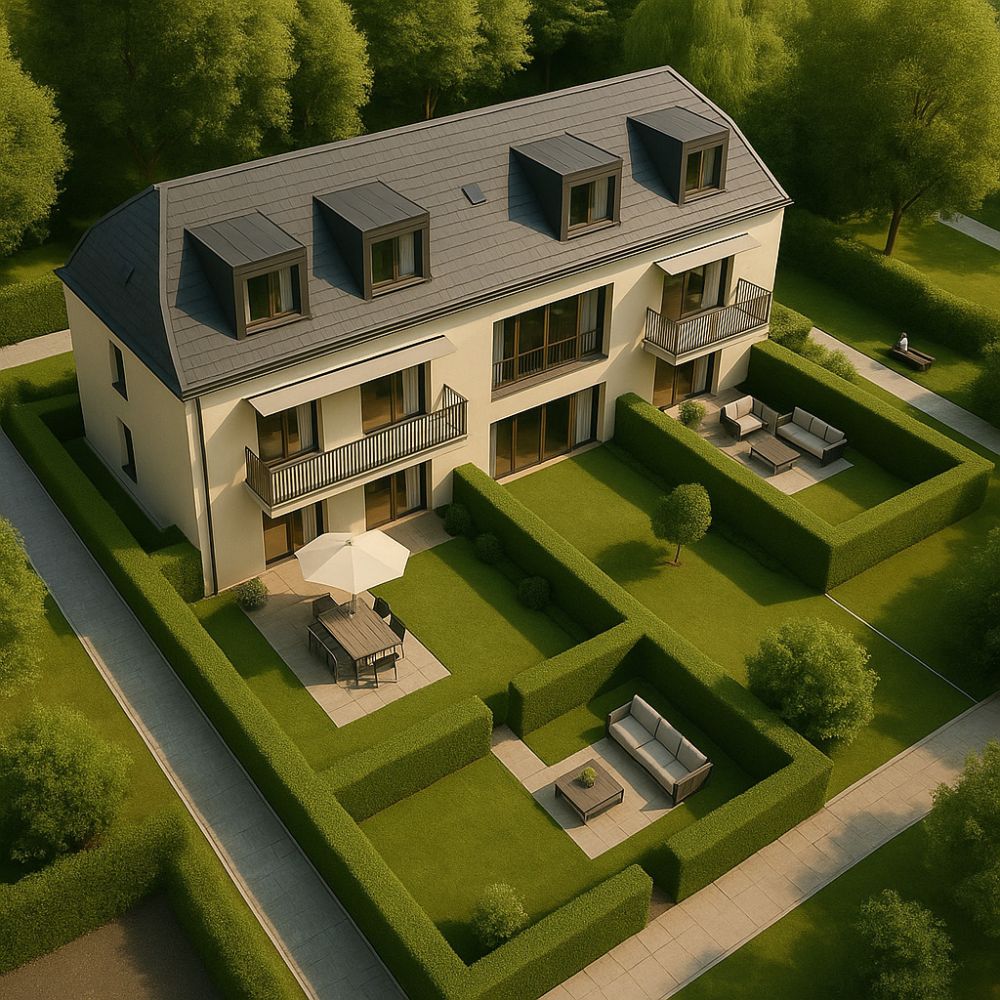 Appartement de 4,5 pièces avec jardins privatifs et terrasses - Bild 12