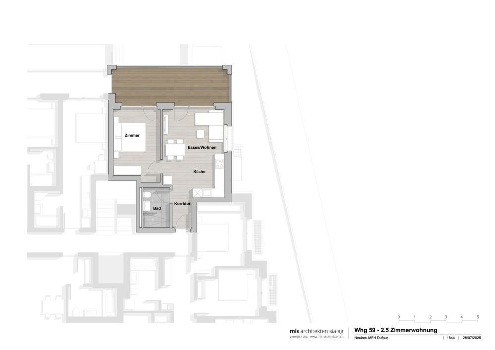 Neubau z'Dufour | 2.5 Zimmerwohnung | 4. OG |Erstwohnsitz - Dufour VerkaufsgrundrisseWhg59