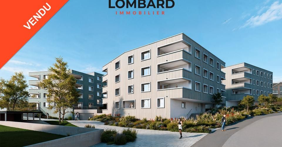 ***VENDU*** Appartement de 3.5 pièces en rez-de-jardin - Appartement 3.5 pièces - image - 1