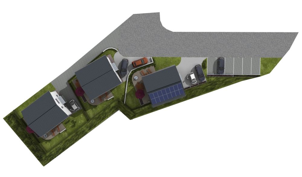 3 Case moderne di 4/3 locali a Mendrisio con o senza cantina - Bild 2