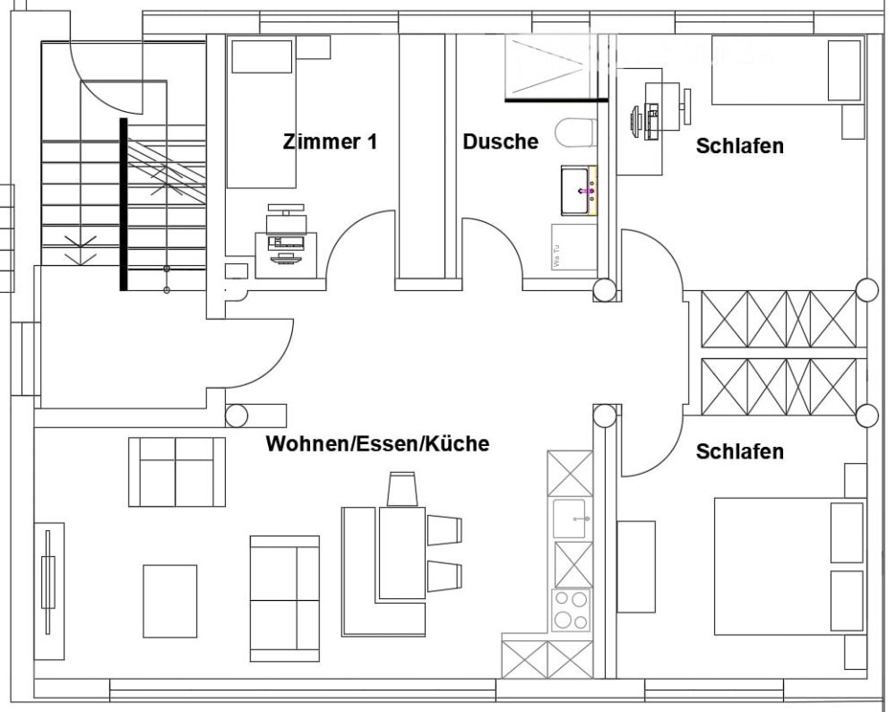 Charmante & Moderne 4.5-Zimmer-Wohnung in Buchs -  Bild 5