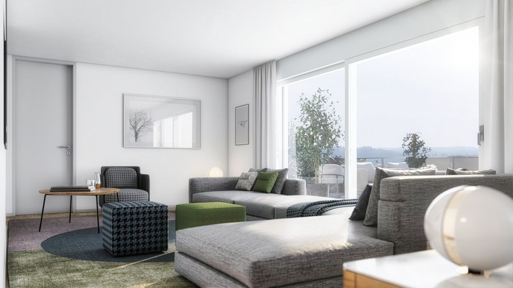 NEUBAU – 2½-Zimmer-Wohnung im Lindenpark Küngoldingen -  Bild 3