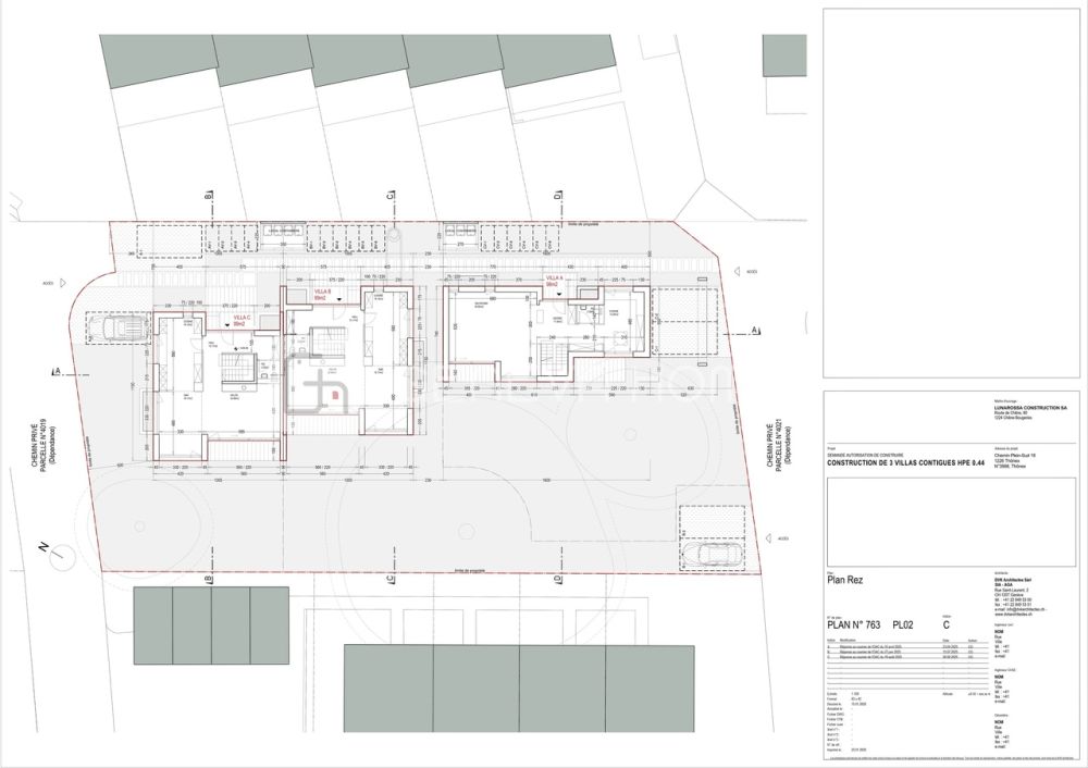 Villa B - Construction neuve HPE à Thônex - Bild 8