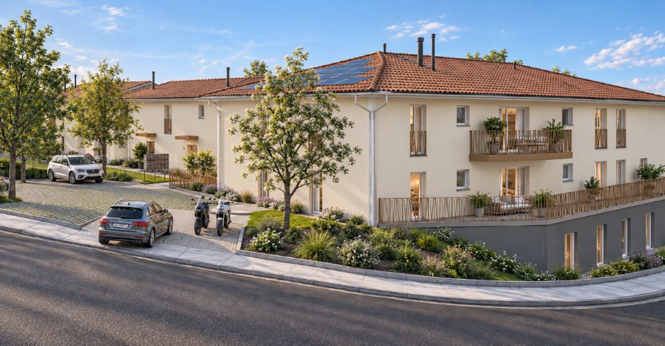 APPARTEMENTS NEUFS À VAUDERENS - 2,5 pces, 3, 5 pces et 4,5pces - LA GARE CFF A DEUX PAS - Appartement 2.5 pièces - image - 2
