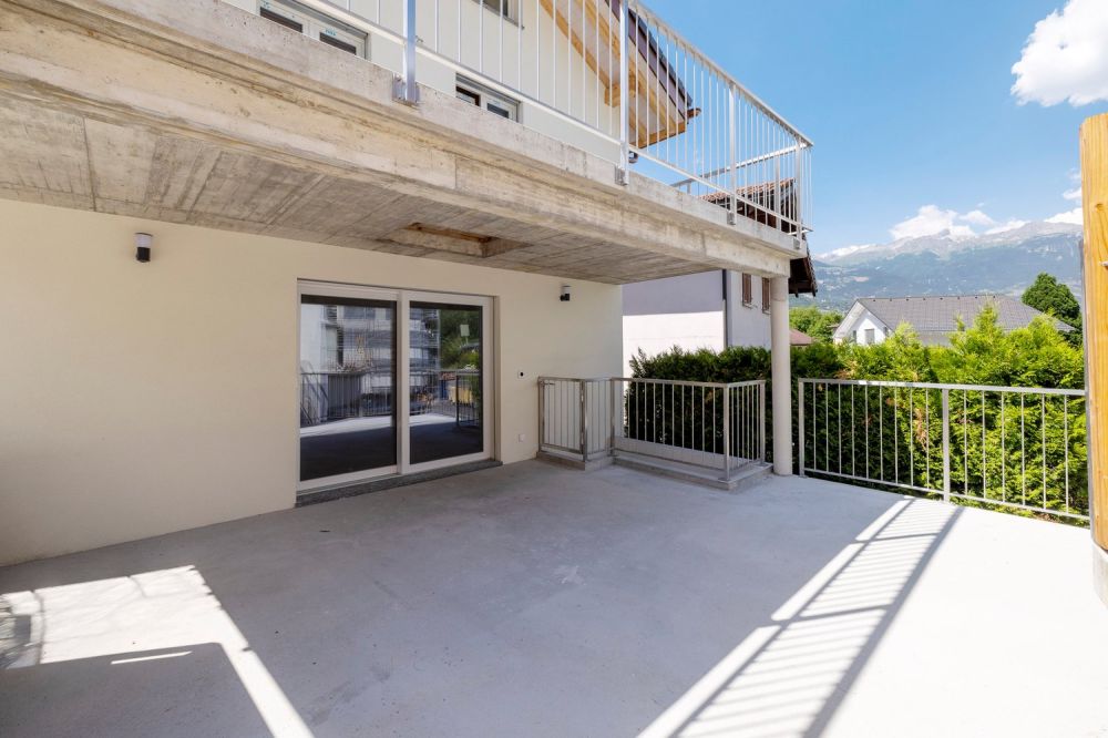 Neubau, Reihenhaus - Terrasse rez-de-chaussée