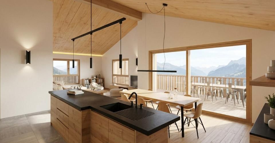 Neuf appartements, l'espace d'une maison, le cœur d'un village - Appartement 3.5 pièces - image - 5