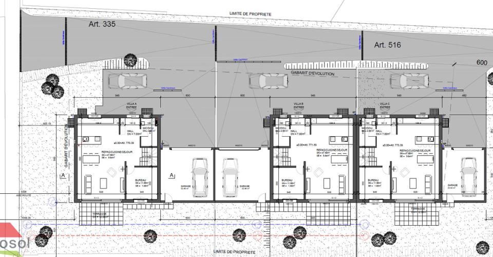 Nouvelle promotion à Thierrens – Villas familiales 5.5p avec jardin - Maison jumelée 5.5 pièces - image - 8