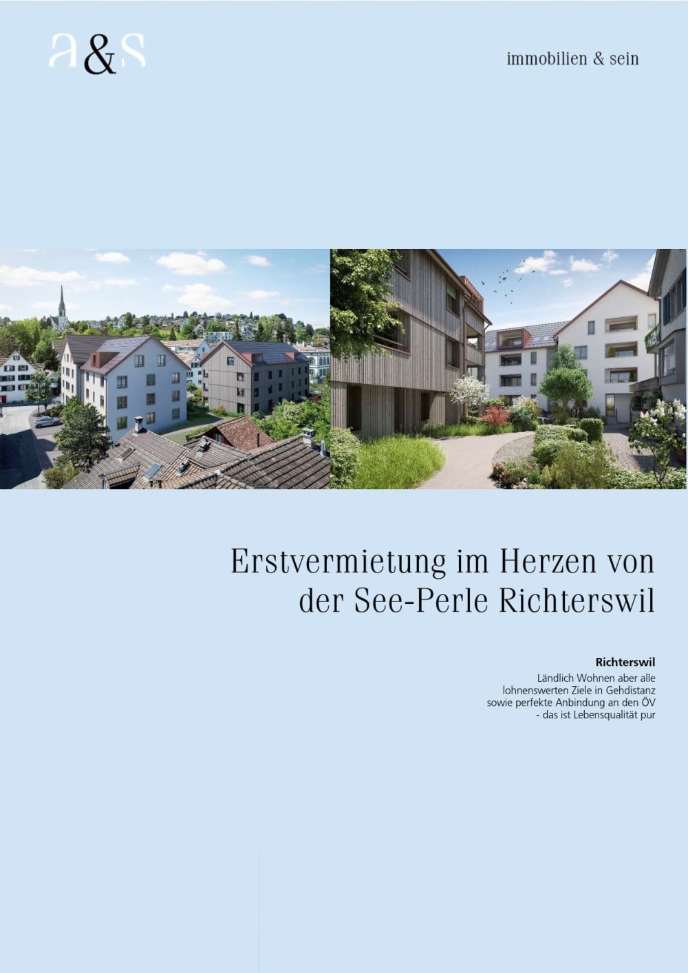 Sichern Sie sich Ihre Traumwohnung - Erstvermietung im Herzen der See-Perle Richterswil -  Bild 4