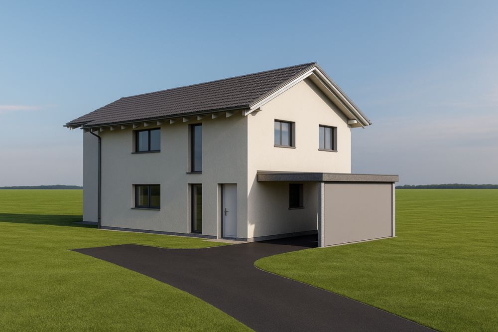 Neubau, 5.5 Zimmer Einfamilienhaus an schöner Lage -  Bild 1