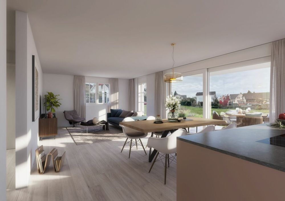 Ihr neues Zuhause im Grünen - Projekt Kleeblatt Pfyn -  Bild 1