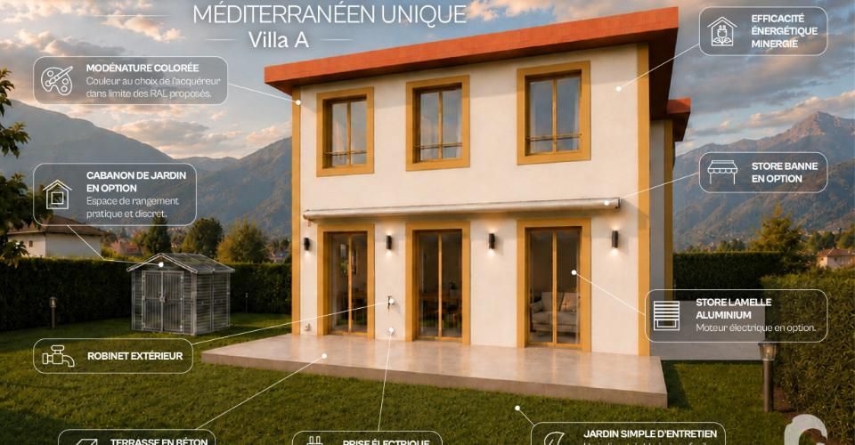 DERNIÈRE VILLA FAMILIALE NEUVE de 4.5 pièces disponible ! Lot A - Maison 4.5 pièces - image - 2