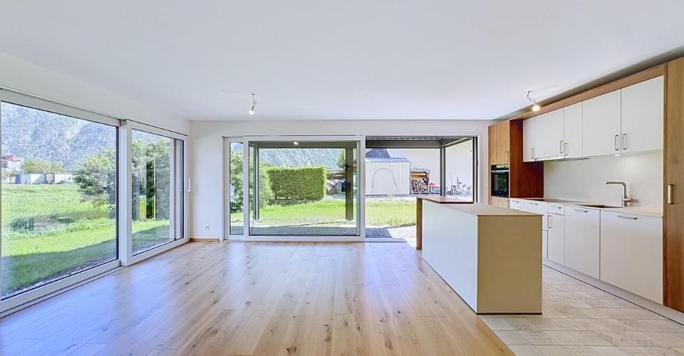 Leytron, Superbe 4.5 pièces neuf avec grand jardin privatif - Appartement 4.5 pièces - image - 1