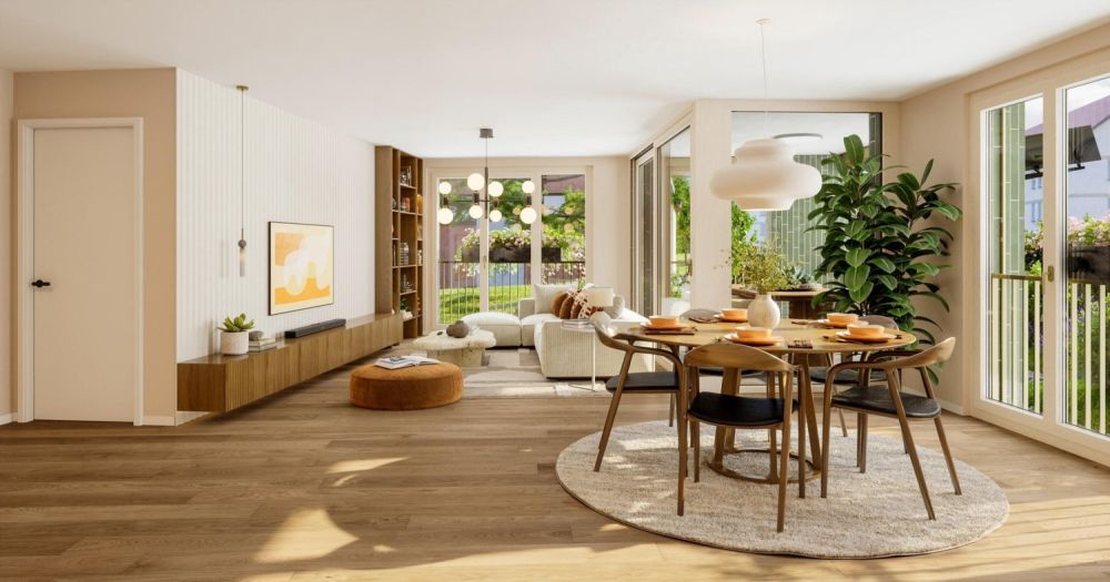 Appartement neuf de 4.5 pièces 106 m² PPE avec loggia -  Bild 2